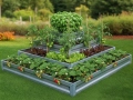 Etagen-Hochbeet 150x150